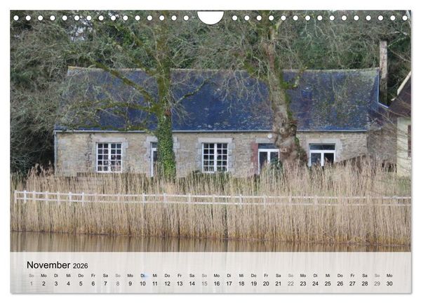 Produktbild: Bretagne - Wildnis Finist&egrave;re (Wandkalender 2026 DIN A4 quer), CALVENDO Monatskalender