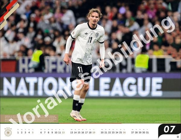 Produktbild: DFB M&auml;nner Posterkalender 2027