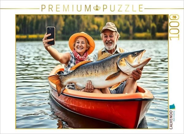 Produktbild: CALVENDO Puzzle Petri Heil und bitte laecheln | 1000 Teile Lege-Gr&ouml;&szlig;e 64x48cm Foto-Puzzle f&uuml;r gl&uuml;ckliche Stunden