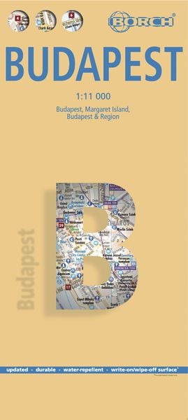 Produktbild: Budapest, Borch Map