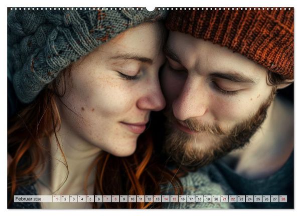 Produktbild: Farben der Liebe: Bunte Vielfalt des Herzens (Wandkalender 2026 DIN A2 quer), CALVENDO Monatskalender