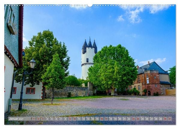 Produktbild: Ein Blick auf Hanau-Steinheim (hochwertiger Premium Wandkalender 2027 DIN A2 quer), Kunstdruck in Hochglanz
