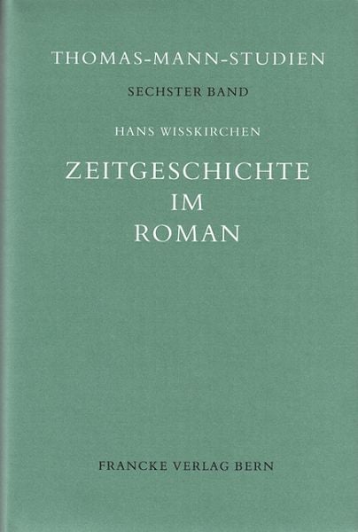 Produktbild: Zeitgeschichte im Roman