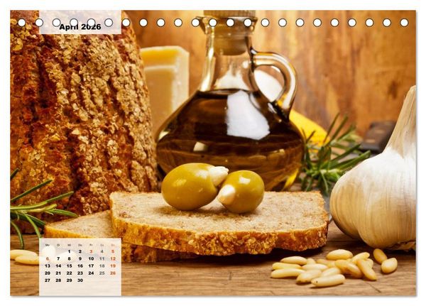 Produktbild: BROTART / 2026 (Tischkalender 2026 DIN A5 quer), CALVENDO Monatskalender