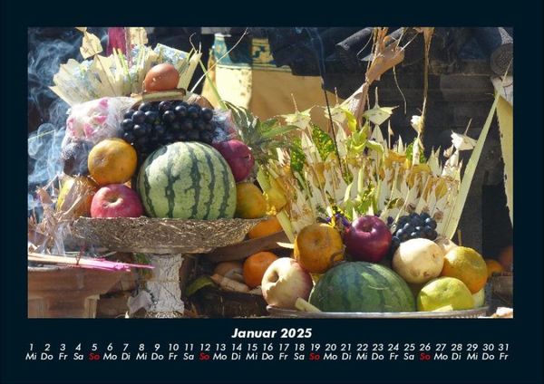 Produktbild: Fr&uuml;chte 2025 Fotokalender DIN A4