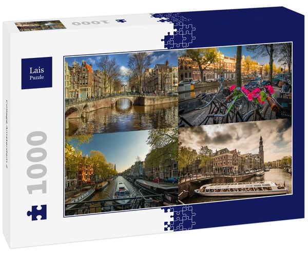 Produktbild: Lais Puzzle Collage Amsterdam 2 1000 Teile