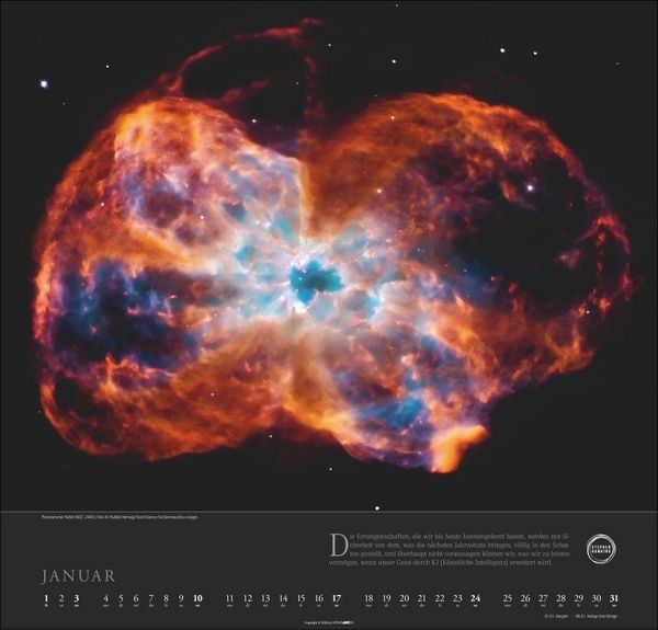 Produktbild: Stephen Hawking Kalender 2027 - Mein Universum