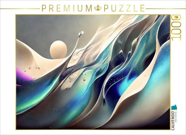 Produktbild: CALVENDO Puzzle Welle | 1000 Teile Lege-Gr&ouml;&szlig;e 64x48cm Foto-Puzzle f&uuml;r gl&uuml;ckliche Stunden
