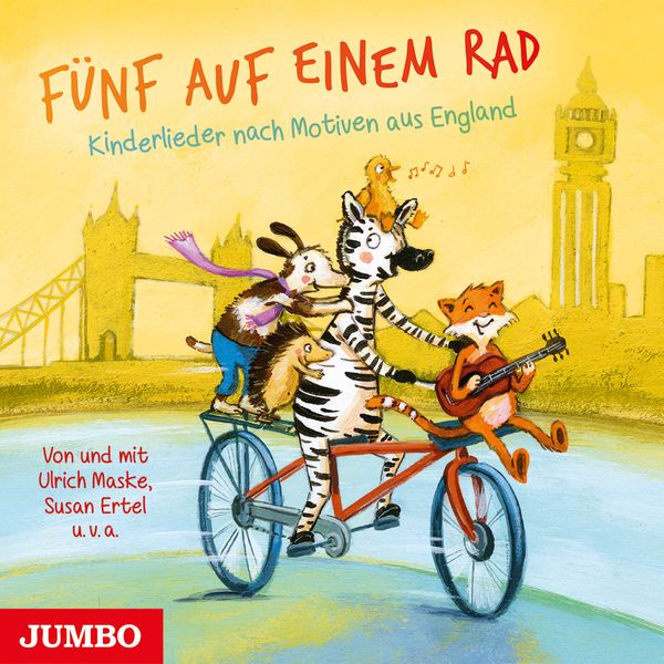 Produktbild: F&uuml;nf auf einem Rad. Kinderlieder nach Motiven aus England