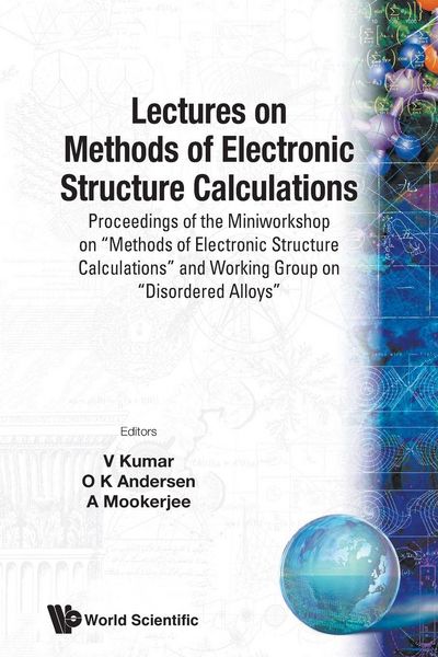 Produktbild: Lectures On Methods Of Electronic Structure Calculations