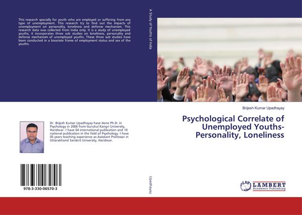 Produktbild: Psychological Correlate of Unemployed Youths- Personality, Loneliness