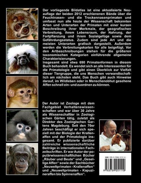 Produktbild: Bildatlas der Primaten
