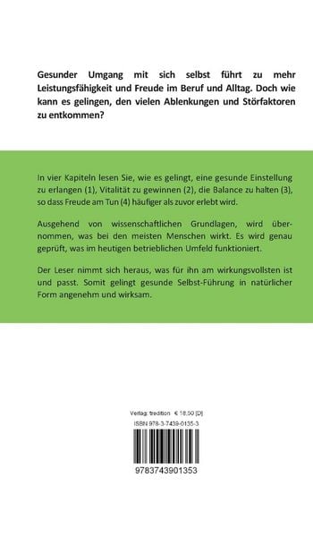 Produktbild: Sich selbst gesund f&uuml;hren