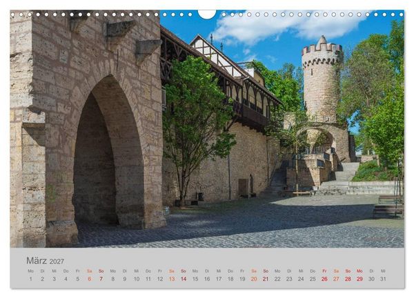 Produktbild: Jena Universit&auml;tstadt an der Saale (Wandkalender 2027 DIN A3 quer), CALVENDO Monatskalender