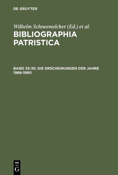 Produktbild: Die Erscheinungen der Jahre 1988&ndash;1990