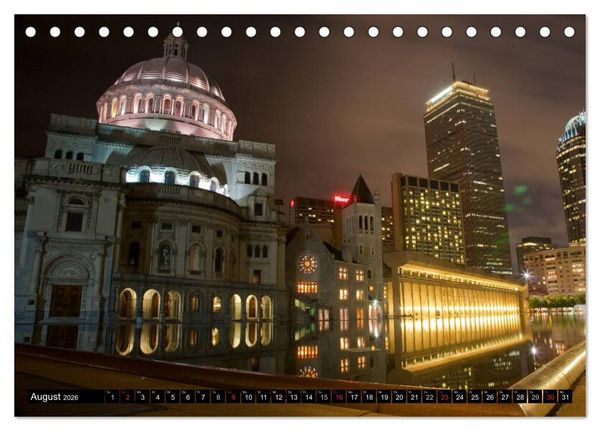 Produktbild: Blickpunkte der USA (Tischkalender 2026 DIN A5 quer), CALVENDO Monatskalender