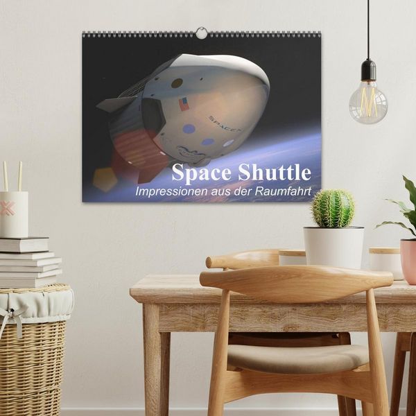 Produktbild: Space Shuttle. Impressionen aus der Raumfahrt (Wandkalender 2026 DIN A3 quer), CALVENDO Monatskalender
