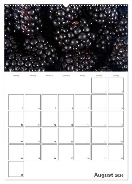 Produktbild: Frische K&uuml;che - Der hilfreiche Monatsplaner / Planer (Wandkalender 2026 DIN A2 hoch), CALVENDO Monatskalender
