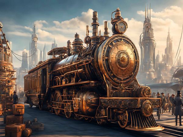 Produktbild: CALVENDO Puzzle Dampflock im Bahnhof | 1000 Teile Lege-Gr&ouml;&szlig;e 64x48cm Foto-Puzzle f&uuml;r gl&uuml;ckliche Stunden