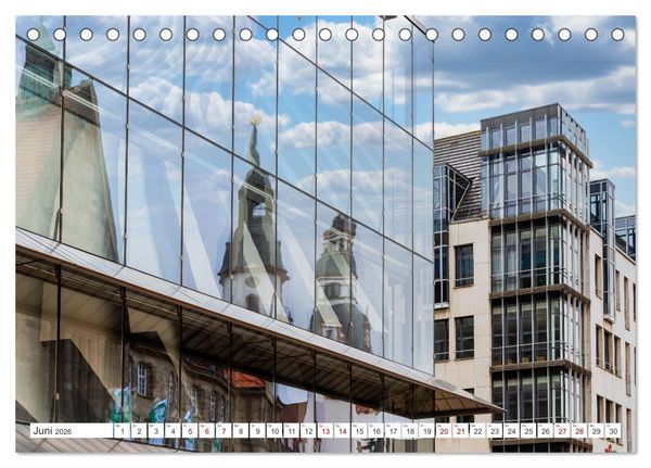 Produktbild: Kulturhauptstadt Chemnitz (Tischkalender 2026 DIN A5 quer), CALVENDO Monatskalender
