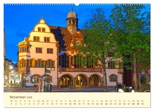 Produktbild: Freiburg Perle im Breisgau (Wandkalender 2026 DIN A2 quer), CALVENDO Monatskalender