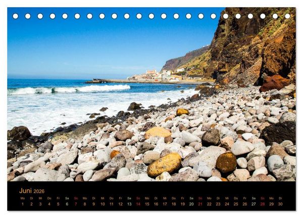 Produktbild: Madeira Impressionen (Tischkalender 2026 DIN A5 quer), CALVENDO Monatskalender