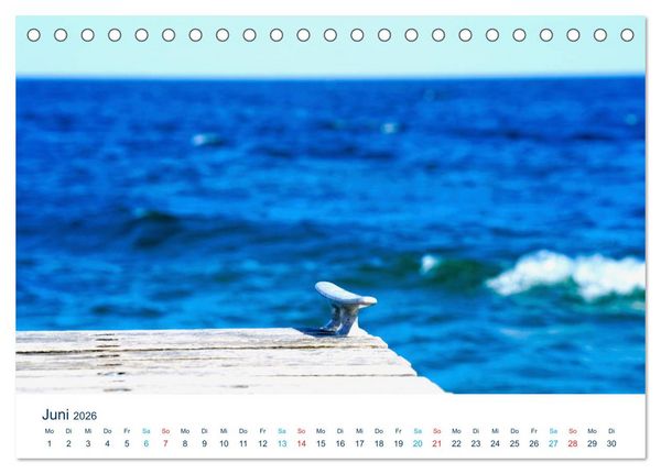 Produktbild: Der Fehmarn-Steg (Tischkalender 2026 DIN A5 quer), CALVENDO Monatskalender