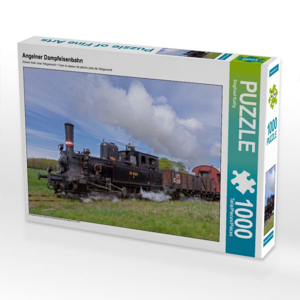 Produktbild: CALVENDO Puzzle Angelner Dampfeisenbahn 1000 Teile Lege-Gr&ouml;&szlig;e 640 x 480 cm Foto-Puzzle Bild von Siegfried Kuttig