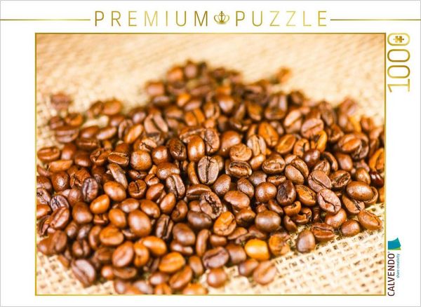 Produktbild: CALVENDO Puzzle Kaffeebohnen | 1000 Teile Lege-Gr&ouml;&szlig;e 64x48cm Foto-Puzzle f&uuml;r gl&uuml;ckliche Stunden