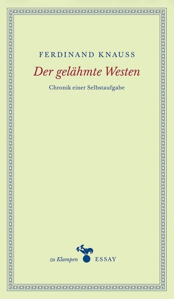 Produktbild: Der gel&auml;hmte Westen