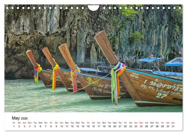 Produktbild: Thailand's Island Paradise (Wall Calendar 2026 DIN A4 landscape), CALVENDO 12 Month Wall Calendar