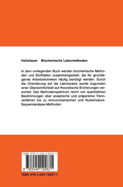 Produktbild: Biochemische Labormethoden