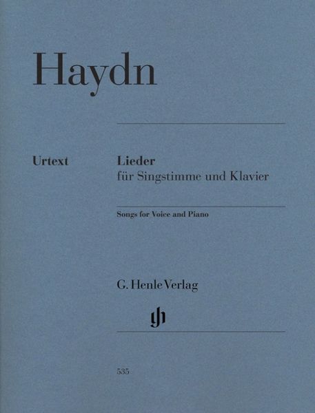 Produktbild: Joseph Haydn - Lieder für Singstimme und Klavier