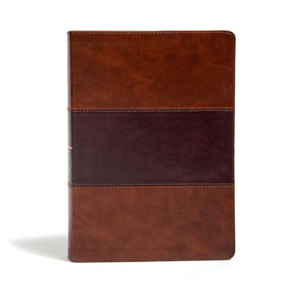 Produktbild: KJV Super Giant Print Reference Bible, Charcoal Leathertouch