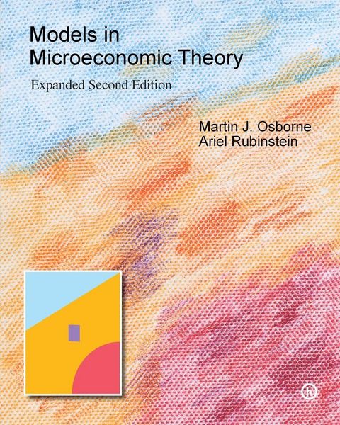 Produktbild: Models in Microeconomic Theory