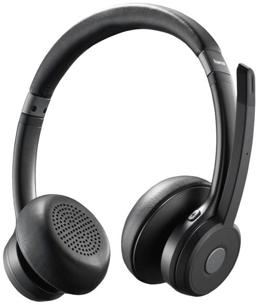 Hama BT700 On Ear Headset Bluetooth Stereo Schwarz Headset, Lautstärkeregelung Computer -