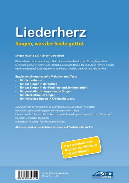 Produktbild: Liederherz