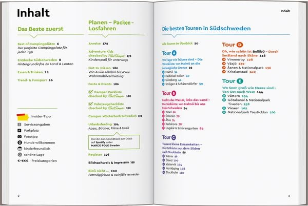 Produktbild: MARCO POLO Camper Guide S&uuml;dschweden