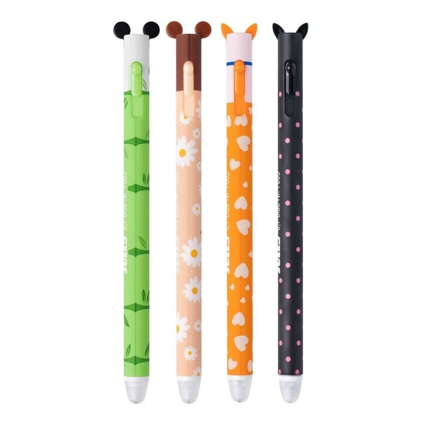Produktbild: JOLLY Gelstifte, Gelstift radierbar, kappenloses Klicksystem - einziehbar, 4er Set