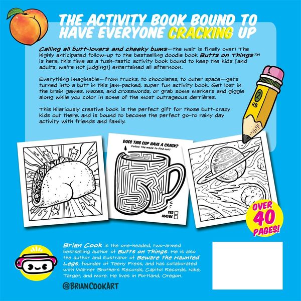 Produktbild: The Butts on Things Activity Book