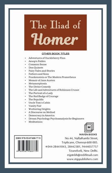Produktbild: The Iliad of Homer