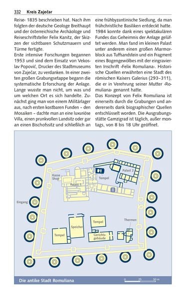 Produktbild: TRESCHER Reiseführer Serbien