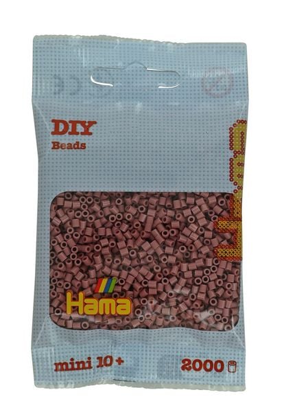 Produktbild: Hama 501-111 - DIY B&uuml;gelperlen Mini 10+, ca. 2000 St&uuml;ck, Rosenholz