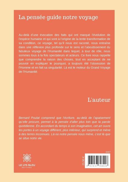 Produktbild: Bernard Poulat: Pens&eacute;e guide notre voyage