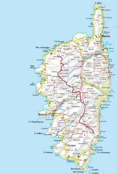 Produktbild: Corse - GR 20 (Guide de randonn&eacute;es)