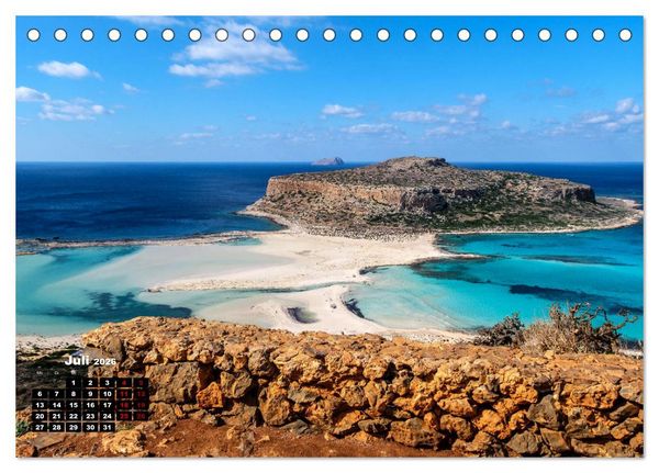 Produktbild: Kretas facettenreicher Westen (Tischkalender 2026 DIN A5 quer), CALVENDO Monatskalender