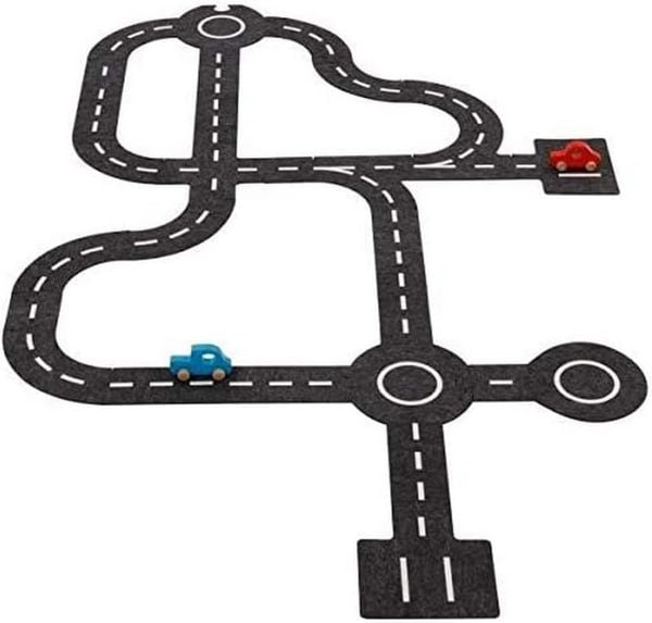 Produktbild: Spielstra&szlig;e mit 2 Fahrzeugen