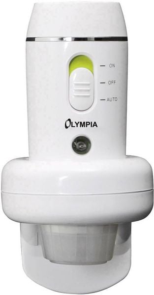 Olympia NL 300 LED Mini-Taschenlampe mit Nachtlicht-Funktion, mit Notlicht-Funktion akkubetrieben 5 h 105 g