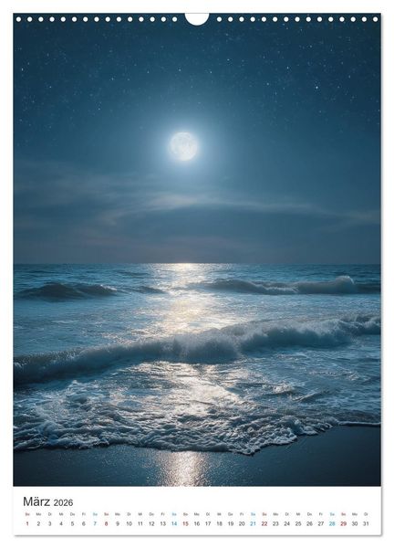 Produktbild: Sehnsucht nach dem Meer (Wandkalender 2026 DIN A3 hoch), CALVENDO Monatskalender