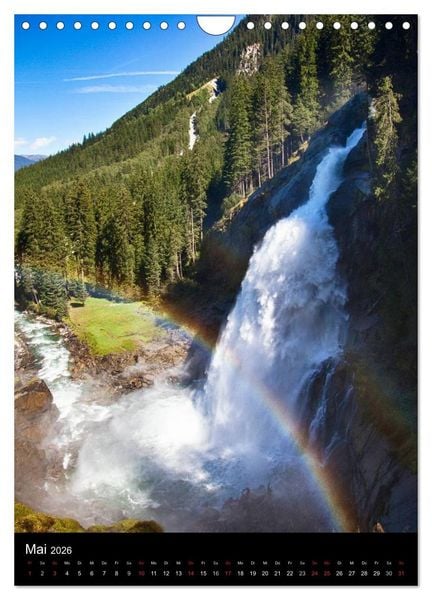 Produktbild: Naturblicke - Wasserf&auml;lle der Welt (Wandkalender 2026 DIN A4 hoch), CALVENDO Monatskalender